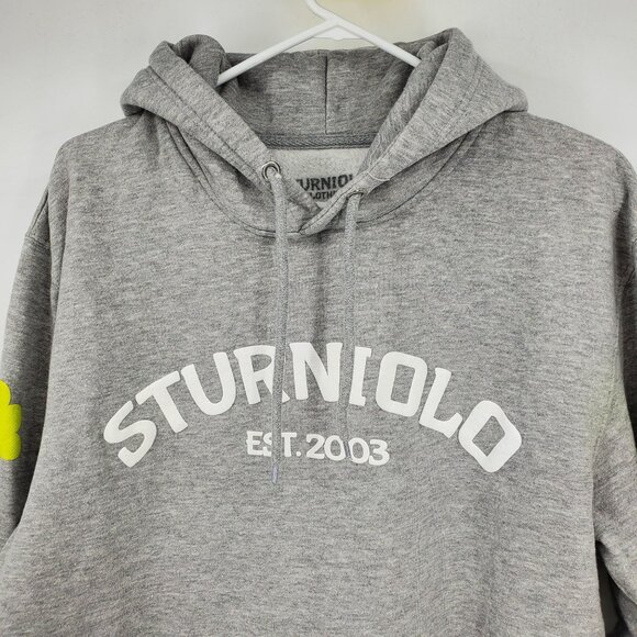 Sturniolo Triplets Merch 2 Million Followers Floral Grey Hooded Sweatshirt XL - Picture 4 of 8